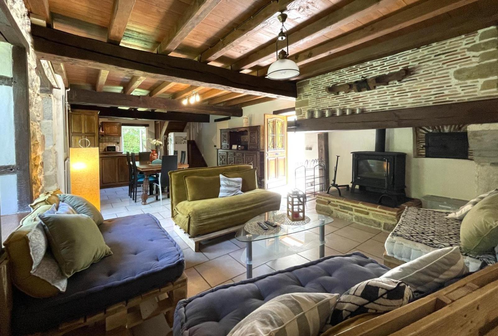 B&B - Chambres D'Hotes Acoucoula オルテズ エクステリア 写真